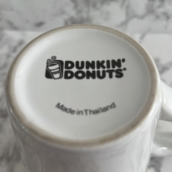 Dunkin Donuts Coffee Cup Tall Mug Steaming coffee cups - Picture 6 of 7